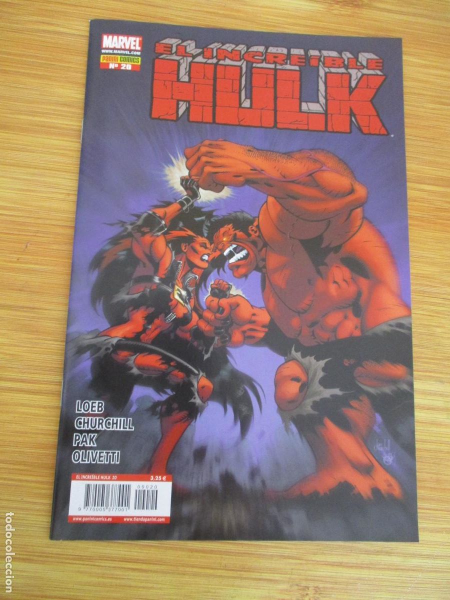 C&oacute;mics: MARVEL, EL INCREIBLE HULK-N&ordm;. 20- -PANINI - Foto 1
