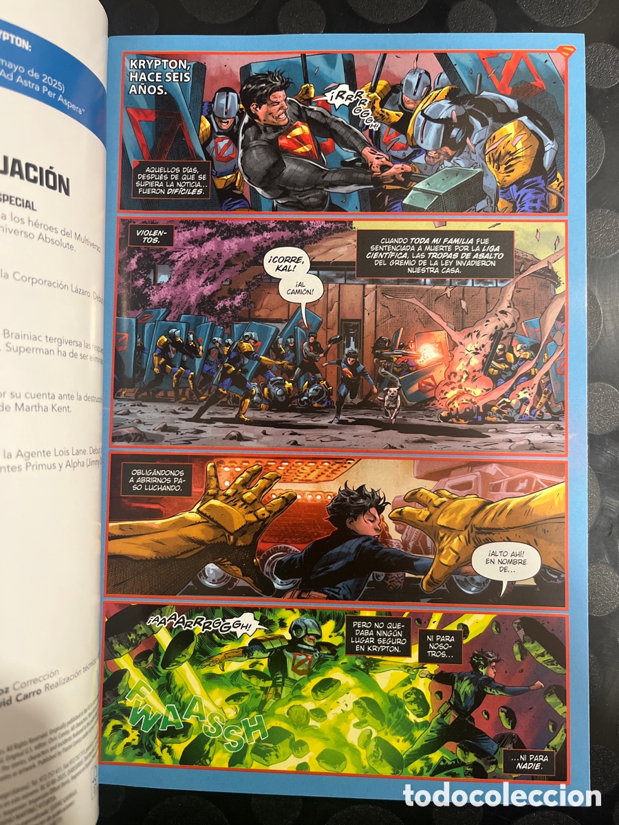 C&oacute;mics: ABSOLUTE SUPERMAN N.5 LA &Uacute;LTIMA POLVAREDA DE KRYPTON DC ALL IN ( 2025/&hellip; ) - Foto 3