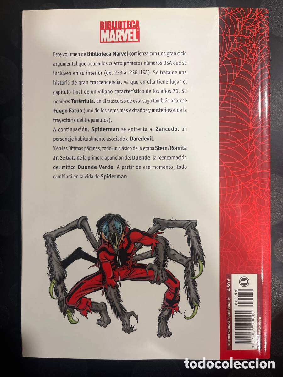 C&oacute;mics: SPIDERMAN N.39 BIBLIOTECA MARVEL EXCELSIOR ( 2003/2006 ) - Foto 2