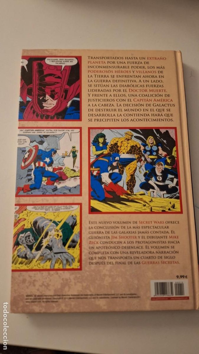 C&oacute;mics: SECRET WARS : LA BATALLA FINAL ( MARVEL HEROES / PANINI COMICS ) - Foto 2