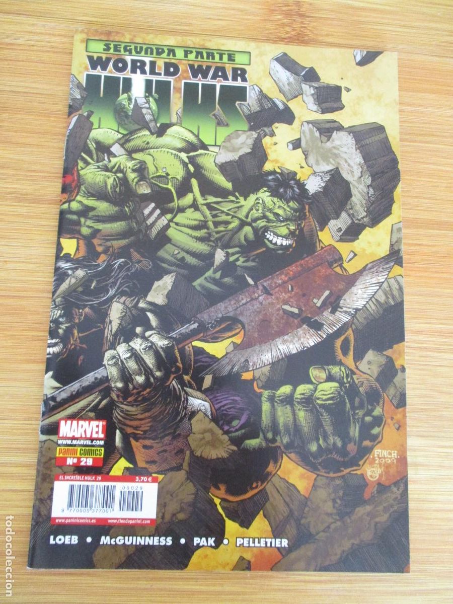 C&oacute;mics: MARVEL- SEGUNDA PARTE, WORLD WAR HULKS, N&ordm;. 29- PANINI - Foto 1