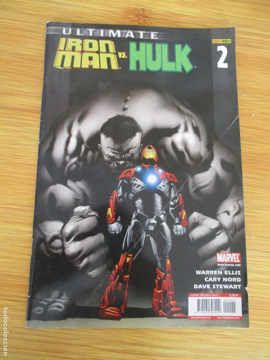 C&oacute;mics: MARVEL- ULTIMATE, IRON MAN vs. HULK, N&ordm;. 2- PANINI - Foto 1
