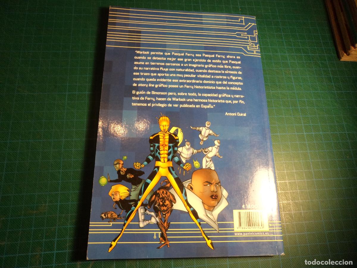C&oacute;mics: Warlock. Pascual Ferry. Panini. - Foto 3