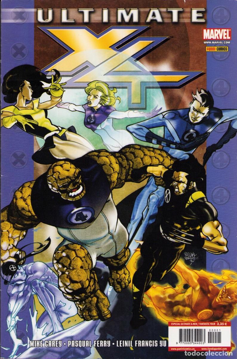 C&oacute;mics: Ultimate X4 N&ordm; 1 - Panini Comics 2007 - Foto 1