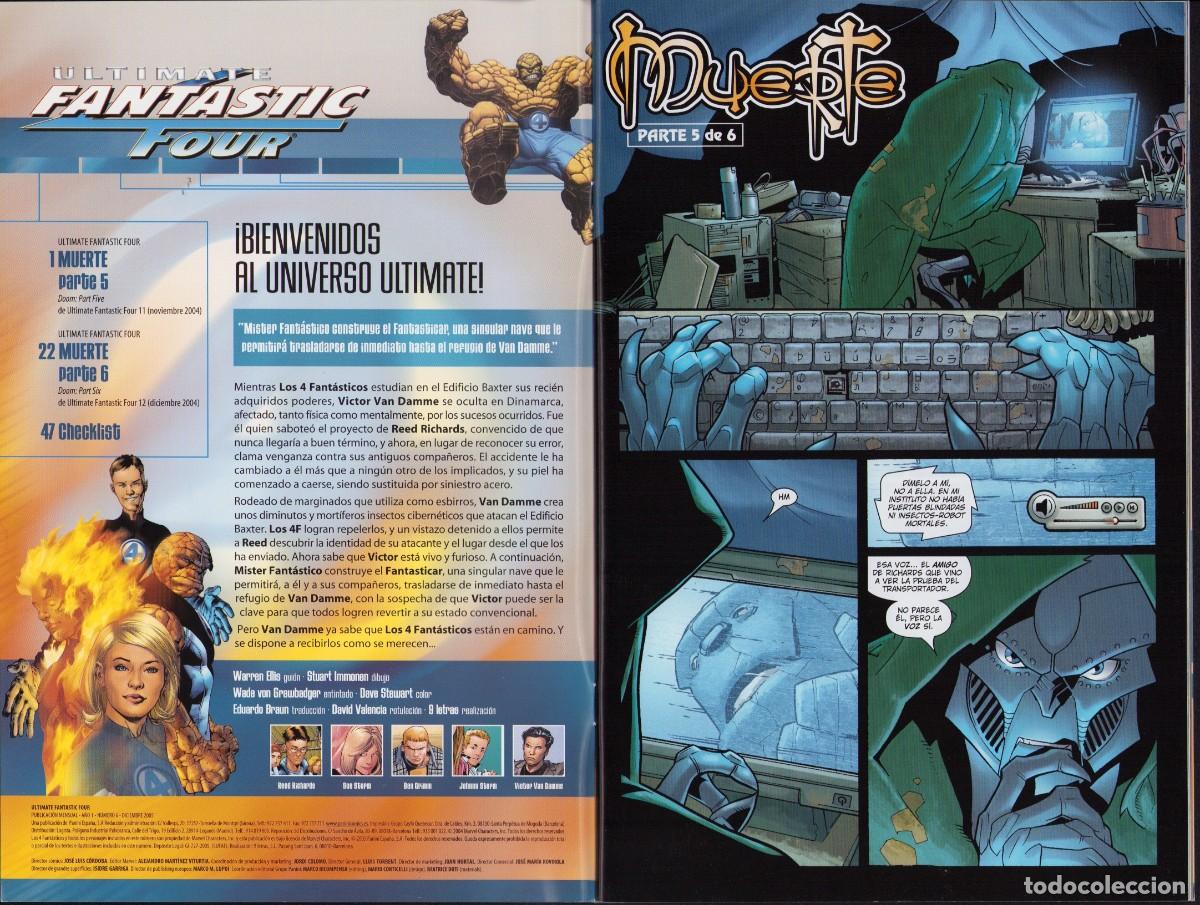 C&oacute;mics: Ultimate Fantastic Four N&ordm; 6 - Panini Comics 2005 - Foto 2