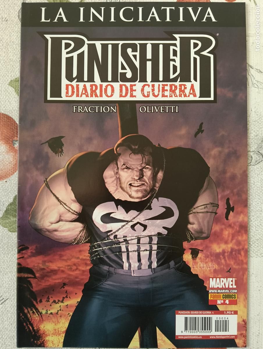 C&oacute;mics: PUNISHER DIARIO DE GUERRA N&ordm; 4 PANINI - Foto 1