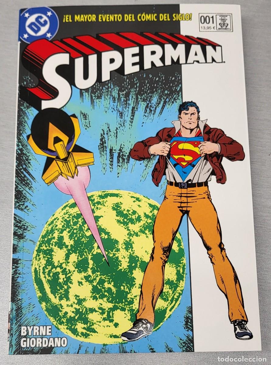 C&oacute;mics: BIBLIOTECA SUPERMAN de JOHN BYRNE - N&ordm; 1 / DC - PANINI - Foto 1