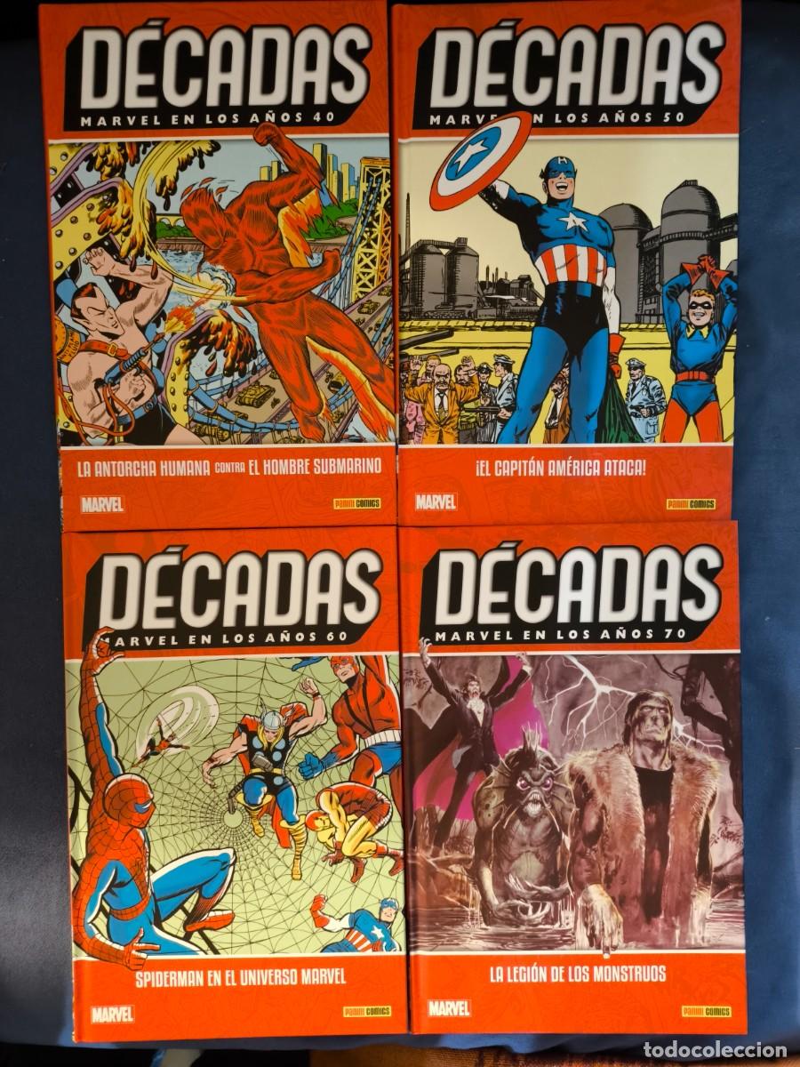 C&oacute;mics: D&Eacute;CADAS MARVEL EN LOS A&Ntilde;OS 40, 50, 60 Y 70 - PANINI C&Oacute;MICS - Foto 1