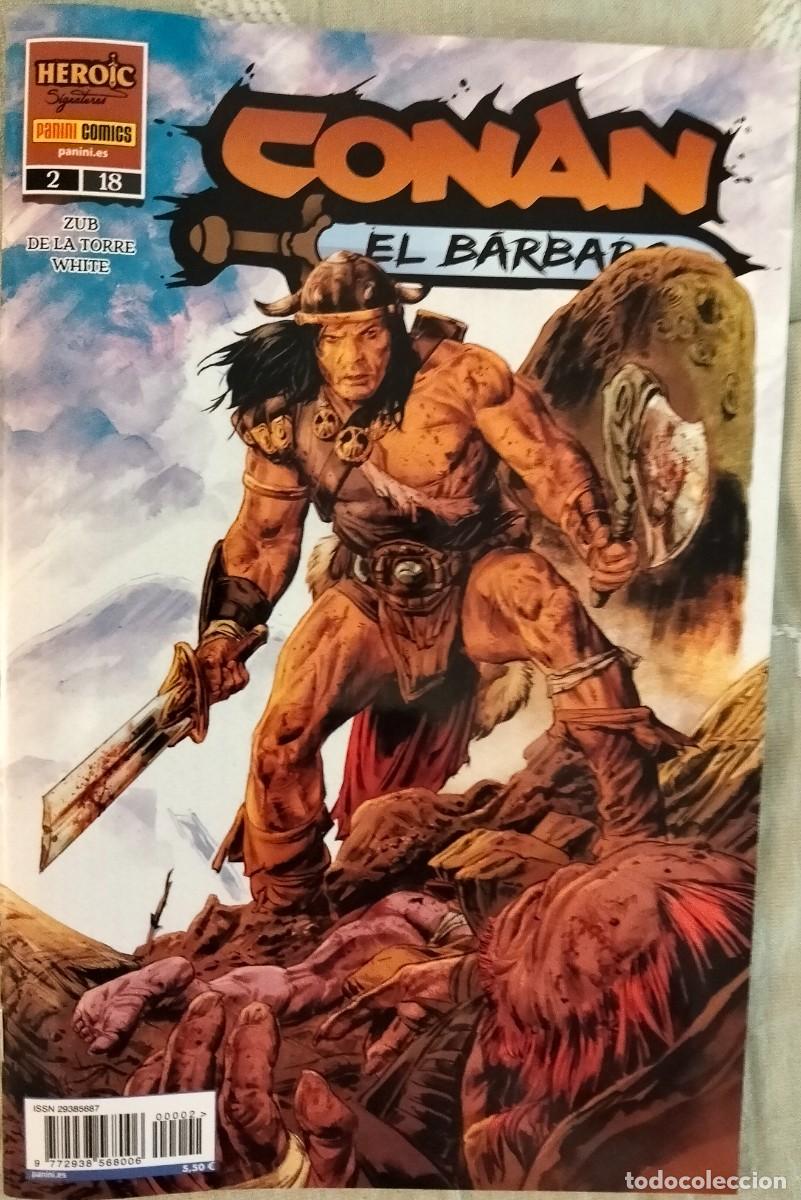 C&oacute;mics: CONAN EL B&Aacute;RBARO N&ordm; 2. PANINI COMICS. (formato grapa) - Foto 1