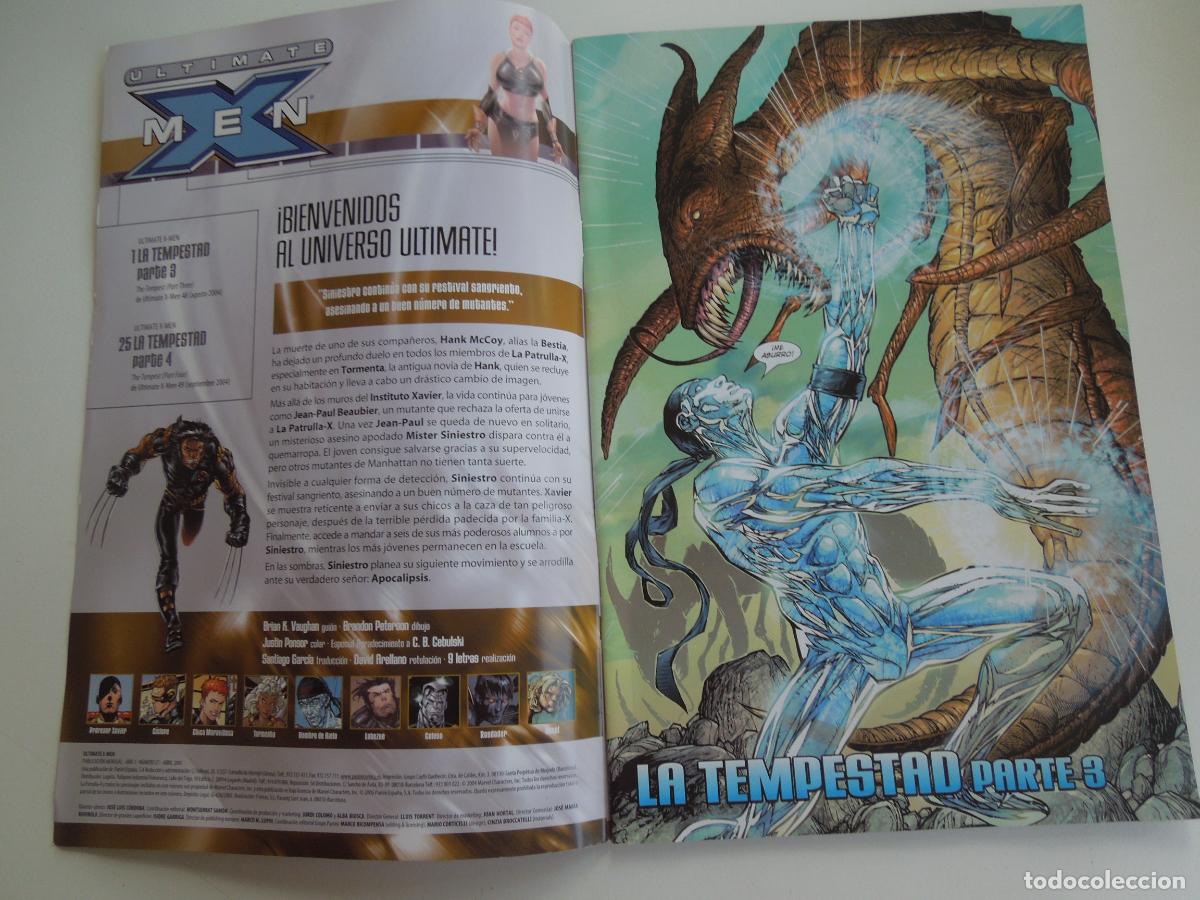 C&oacute;mics: ULTIMATE X MEN - N&ordm; 27 - MARVEL PANINI - 2005 -LA TEMPESTAD - PARTE 3 - Foto 2