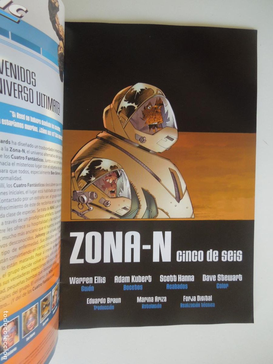 C&oacute;mics: FANTASTIC FOUR N&ordm; 9 ULTIMATE - MARVEL - PANINI -2005 - Foto 2