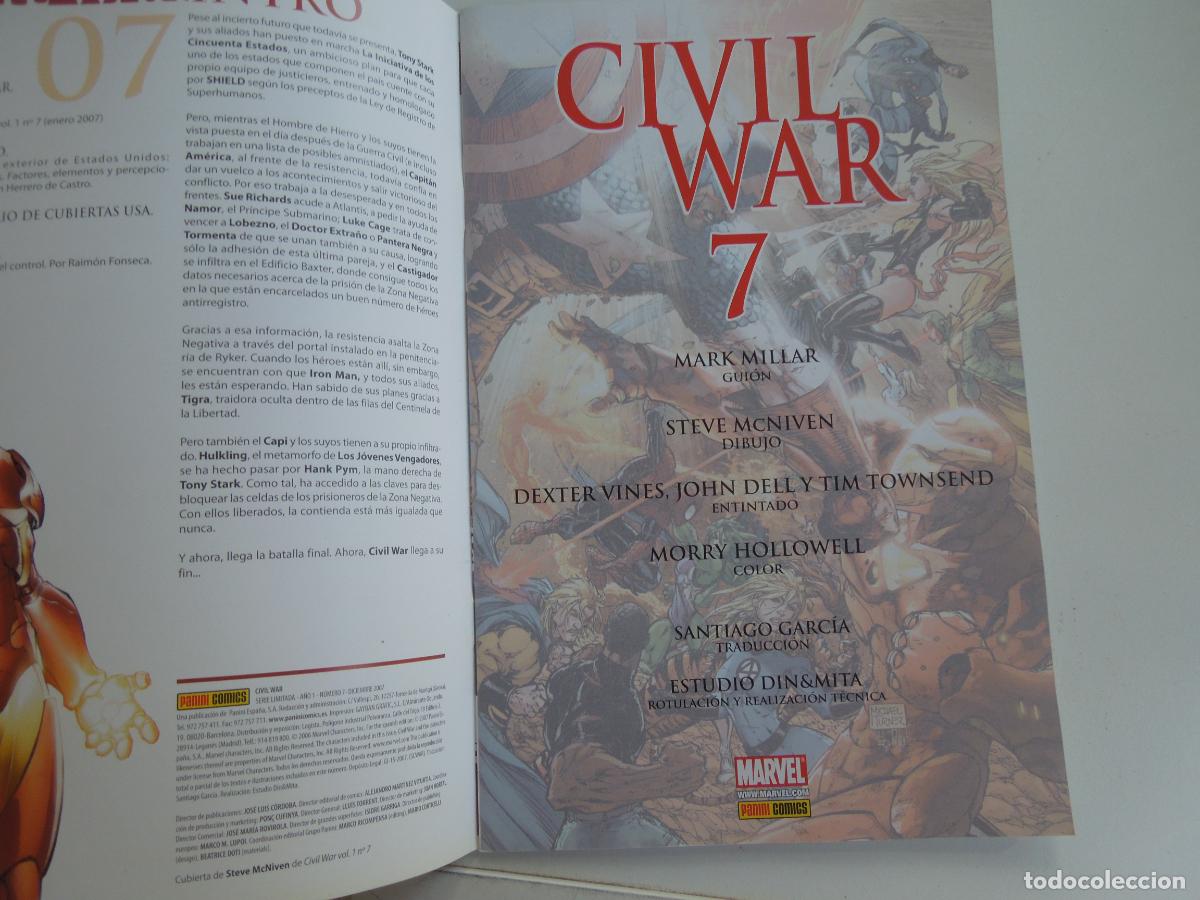 C&oacute;mics: CIVIL WAR - CAPITULO 7 - MARVEL - Foto 2