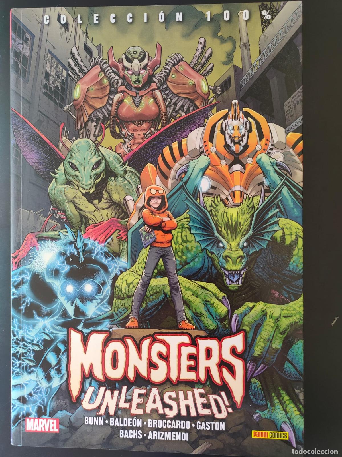 C&oacute;mics: MONSTERS UNLEASHED COLECCION 100 % - Foto 1