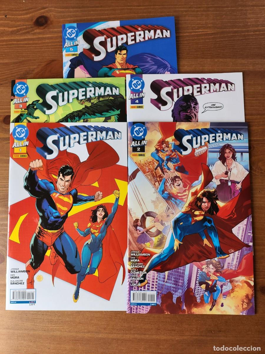 C&oacute;mics: Superman Panini #1-5 con 25% Dto - Foto 1