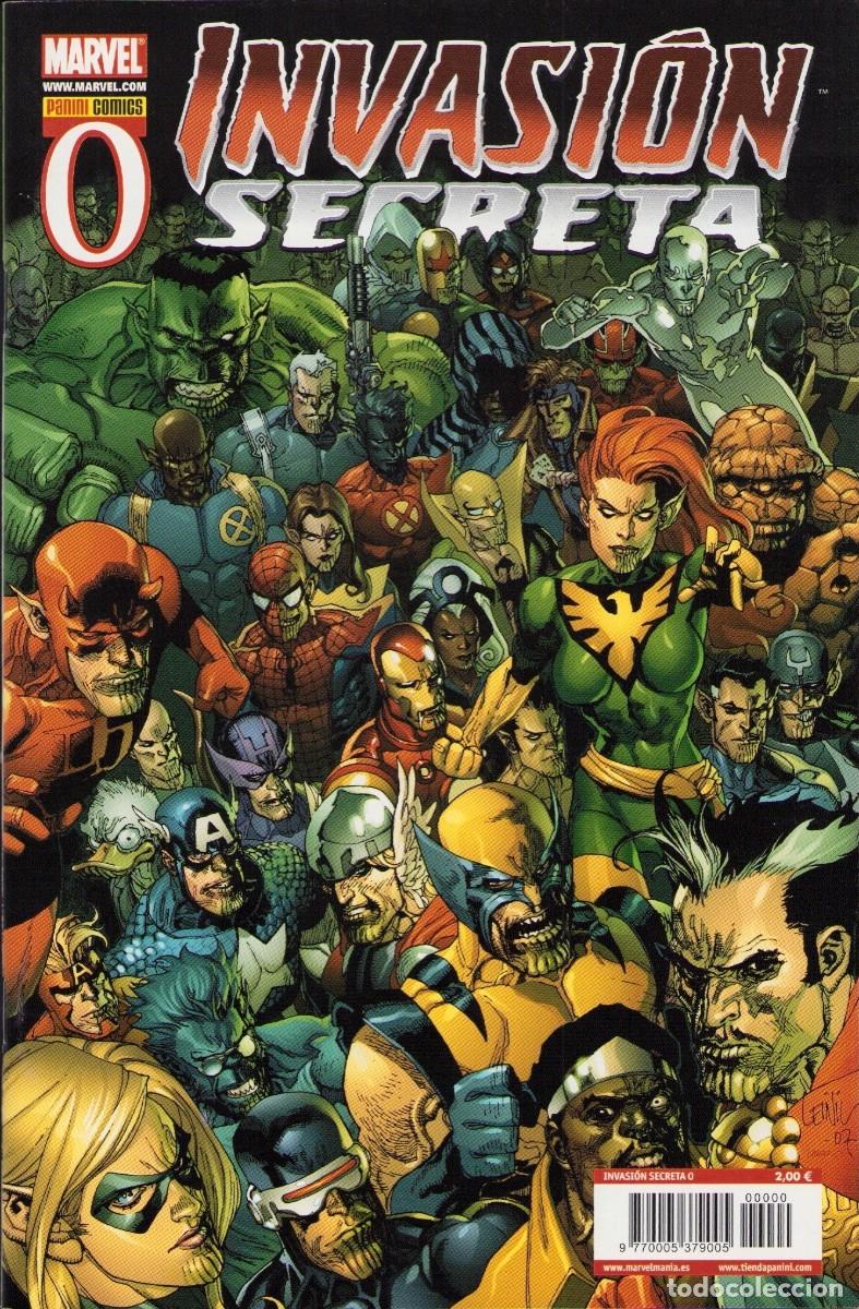 C&oacute;mics: Invasi&oacute;n secreta 0 al 8 completa - Panini Comics 2009 - Foto 2