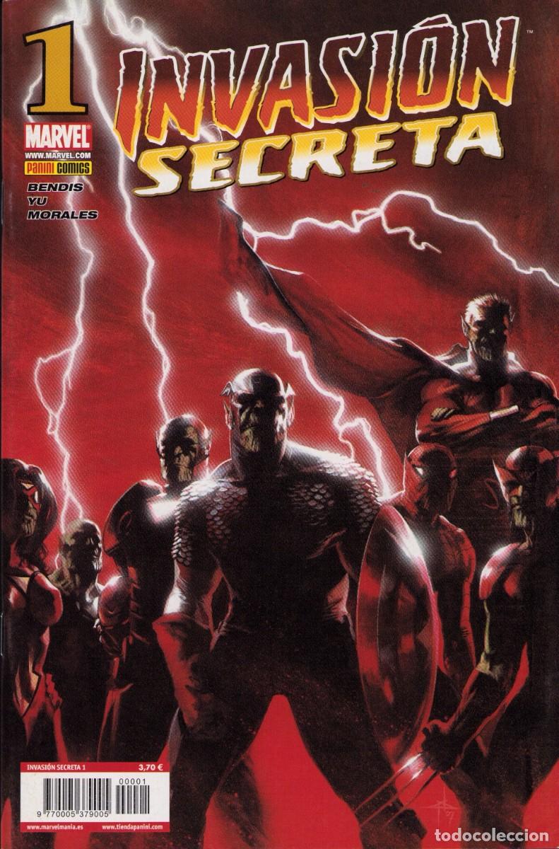 C&oacute;mics: Invasi&oacute;n secreta 0 al 8 completa - Panini Comics 2009 - Foto 3