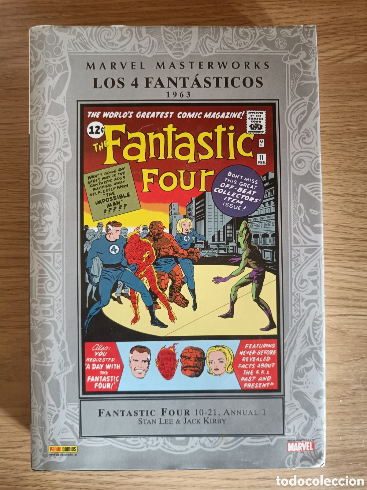 C&oacute;mics: 4 fantasticos Marvel Masterworks 1963 - Foto 1