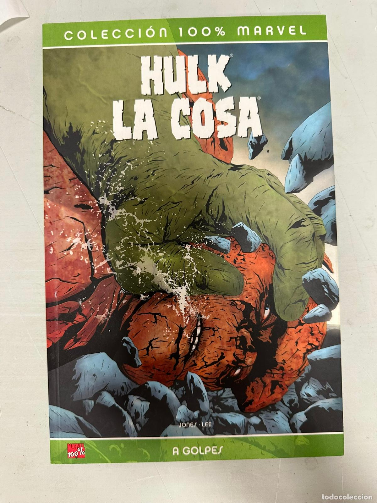 C&oacute;mics: HULK / LA COSA - COLECCI&Oacute;N 100% MARVEL - A GOLPES - PANINI - Foto 1