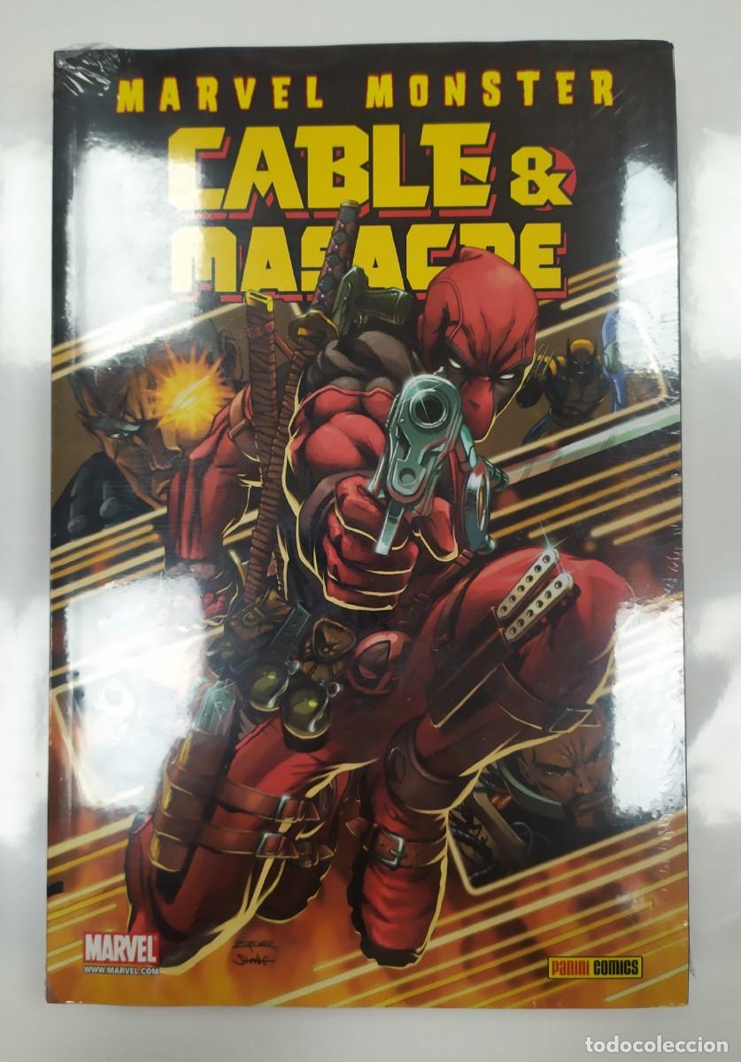 C&oacute;mics: MARVEL MONSTER. CABLE & MASACRE (2008-2011) - LOTE COMPLETO 1 AL 3. - Foto 1