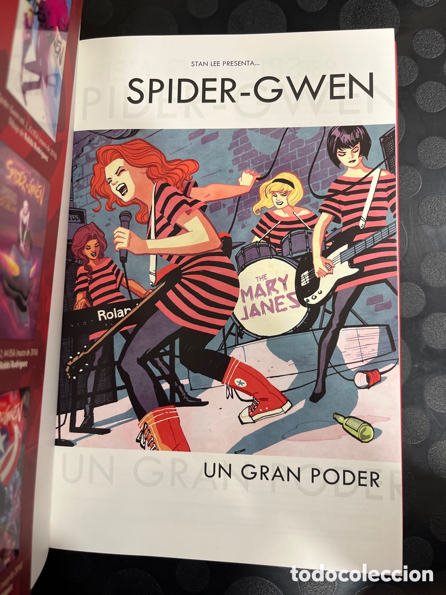 C&oacute;mics: SPIDER GWEN N.1 UN GRAN PODER COLECCI&Oacute;N 100% MARVEL ( 2016/2018 ) - Foto 3