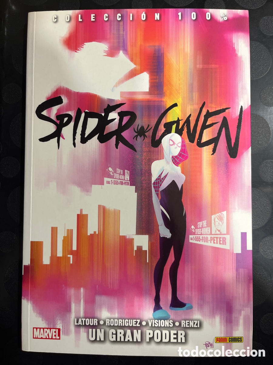 C&oacute;mics: SPIDER GWEN N.1 UN GRAN PODER COLECCI&Oacute;N 100% MARVEL ( 2016/2018 ) - Foto 1