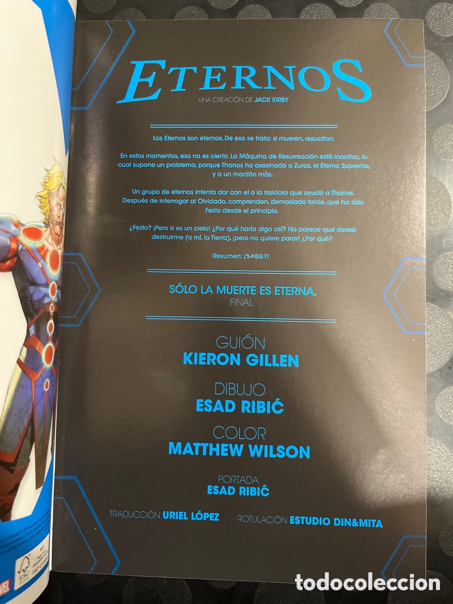C&oacute;mics: ETERNOS N.6 SOLO LA MUERTE ES ETERNA ( 2021/&hellip; ) - Foto 3