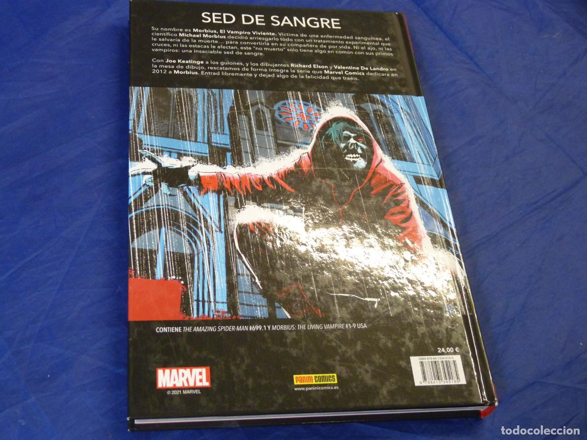 C&oacute;mics: MORBIUS: EL VAMPIRO VIVIENTE. EL HOMBRE LLAMADO MORBIUS OREFSLL - Foto 2