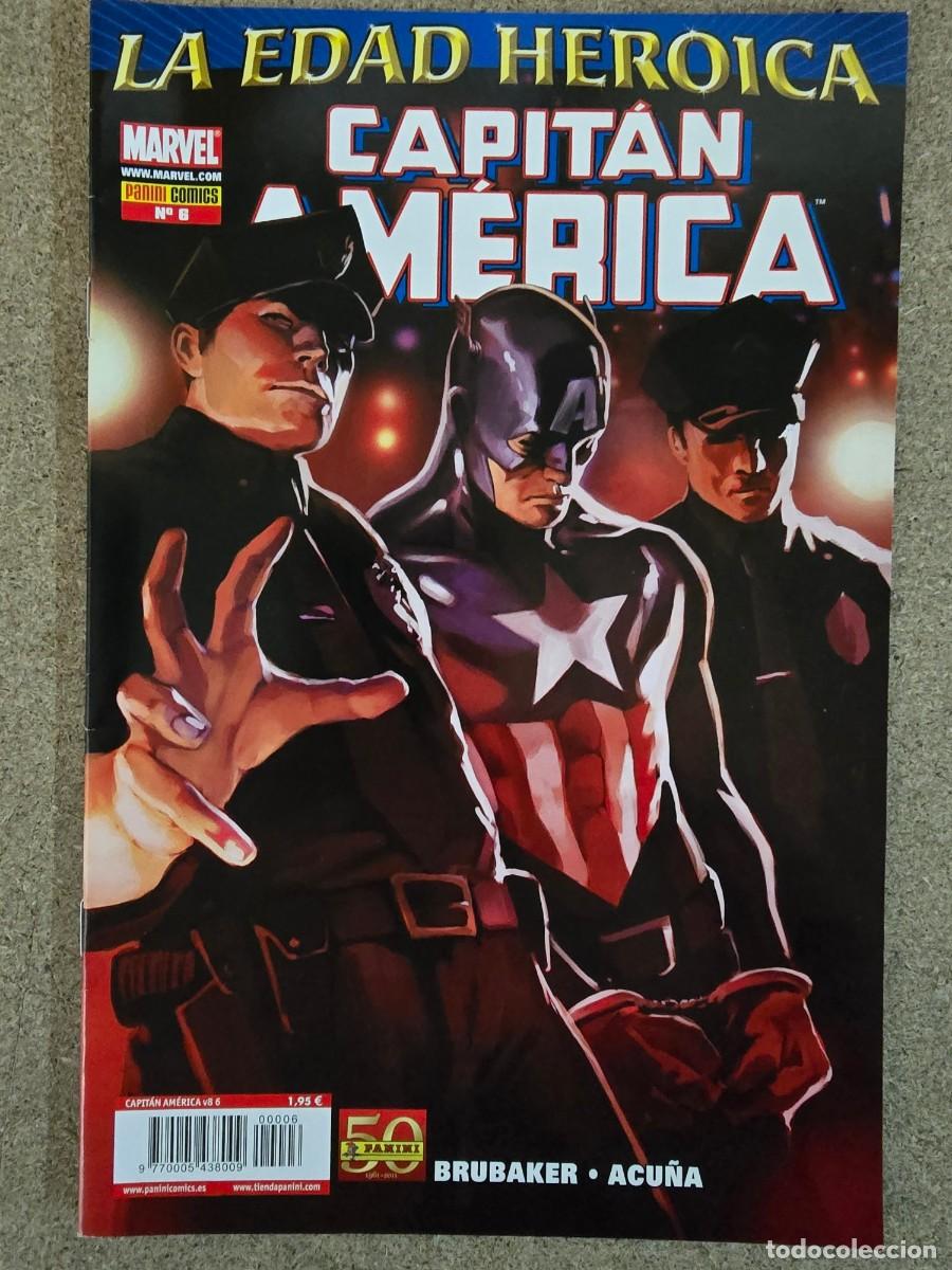 C&oacute;mics: Capitan America 6 Vol. 8.Marvel.Panini - Foto 1
