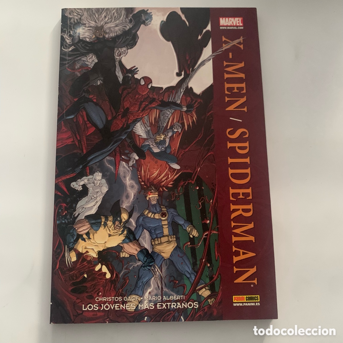 C&oacute;mics: comic x men spiderman los jovenes mas extra&ntilde;os panini marvel - Foto 1