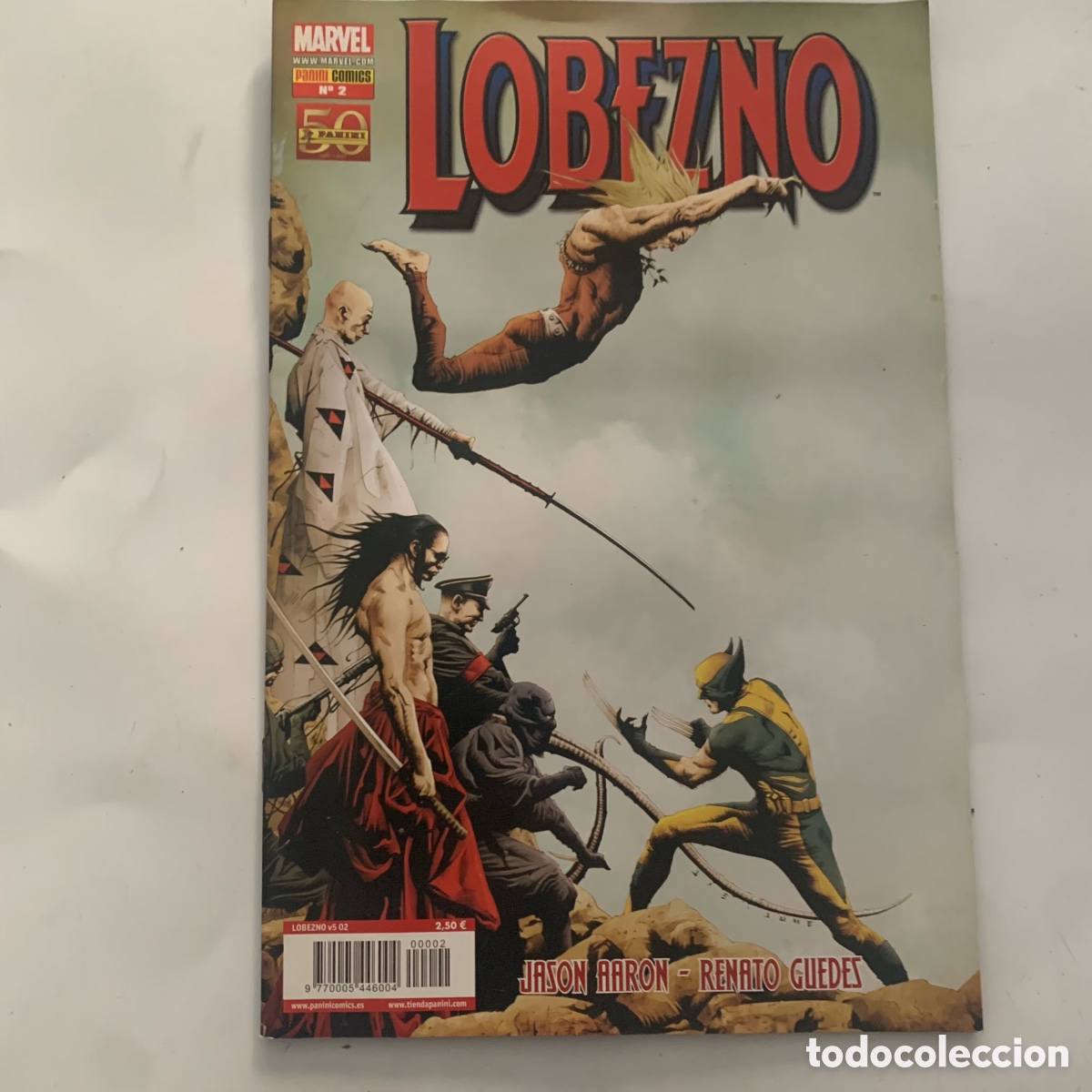 C&oacute;mics: lote comic lobezno n&ordm; 1-2-3-4 vol 5 panini marvel - Foto 4