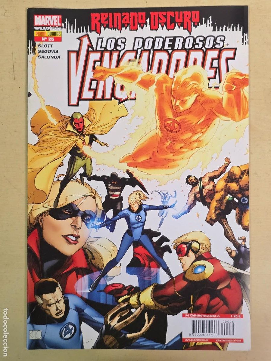 C&oacute;mics: Los Poderosos Vengadores 25.Vol. 1 Marvel.Panini - Foto 1