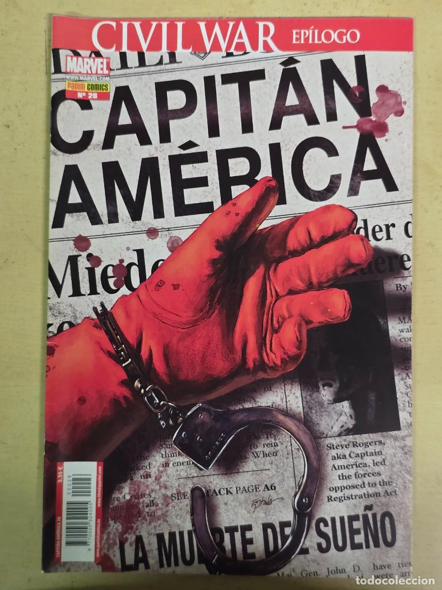 C&oacute;mics: Capitan America 26 Vol. 7 Marvel.Panini.Primera Edici&oacute;n - Foto 1