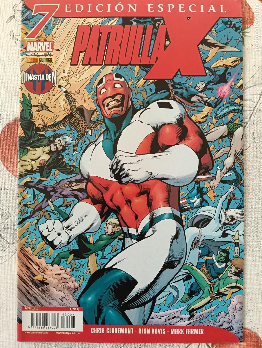 C&oacute;mics: PATRULLA X N&ordm; 7 PANINI - Foto 1