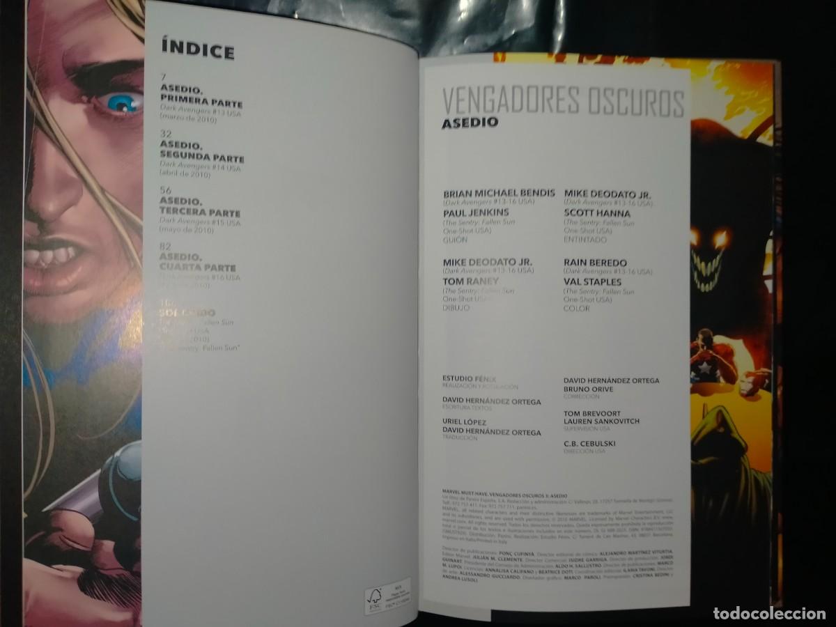 C&oacute;mics: VV.AA. . VENGADORES OSCUROS ( ASEDIO) .MARVEL MUST-HAVE - Foto 2
