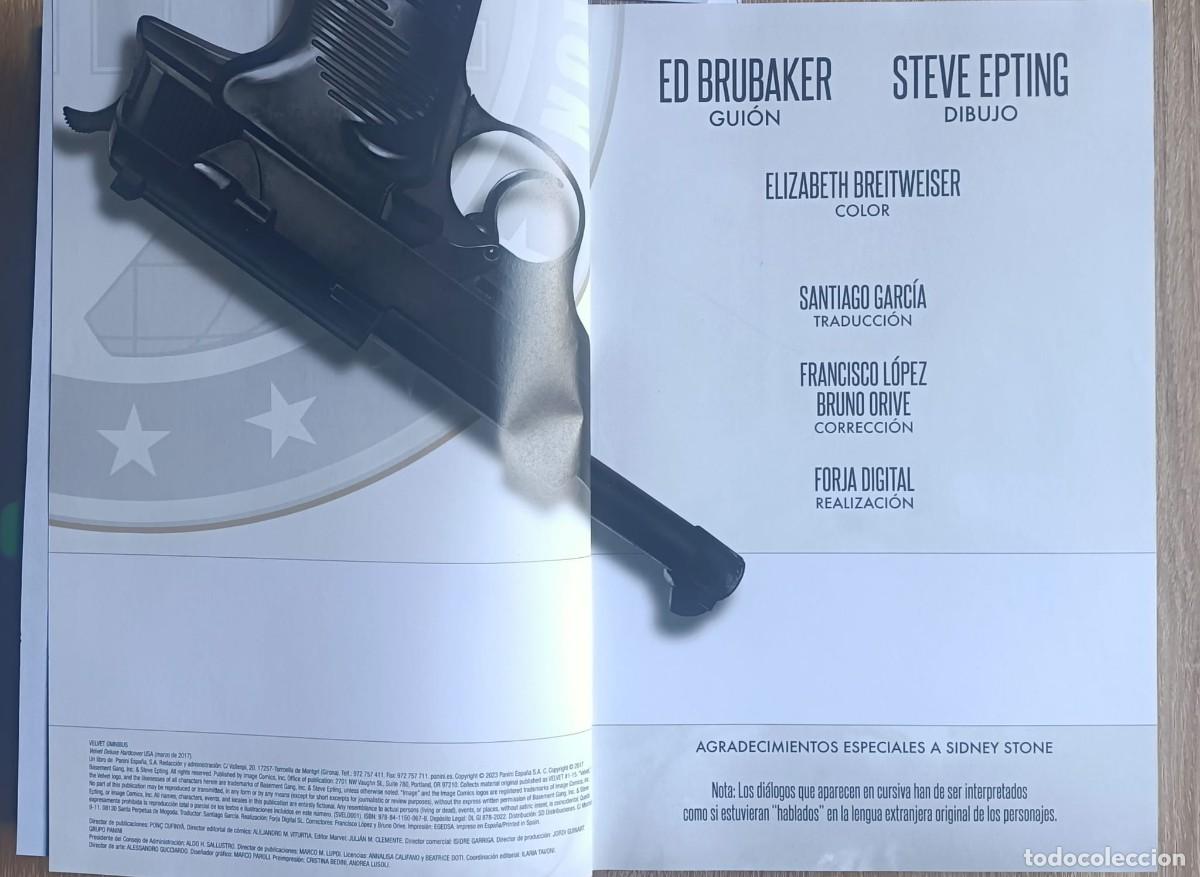 C&oacute;mics: VELVET. De Brubaker, Epting y Breiweiser. EVOLUTION COMICS. 2023 - Foto 3