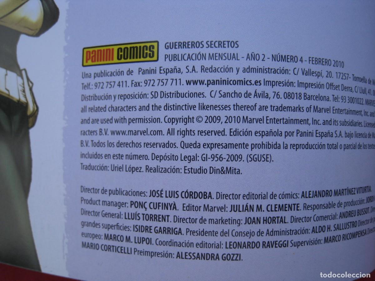 C&oacute;mics: GUERREROS SECRETOS - N&ordm; 4 - PANINI. - Foto 6