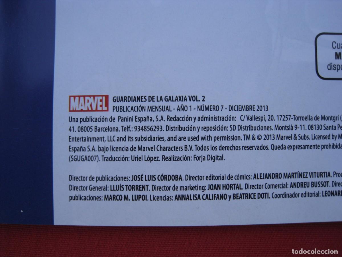 C&oacute;mics: GUARDIANES DE LA GALAXIA - N&ordm; 7 - PANINI. - Foto 6