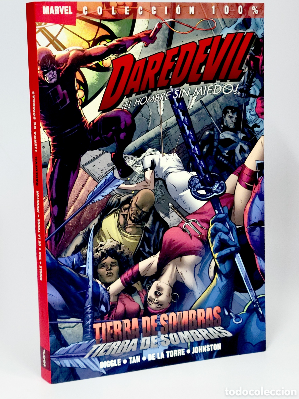 C&oacute;mics: C&Oacute;MIC DE KIOSCO DAREDEVIL TIERRA DE SOMBRAS COLECCI&Oacute;N 100% PANINI MARVEL - Foto 1