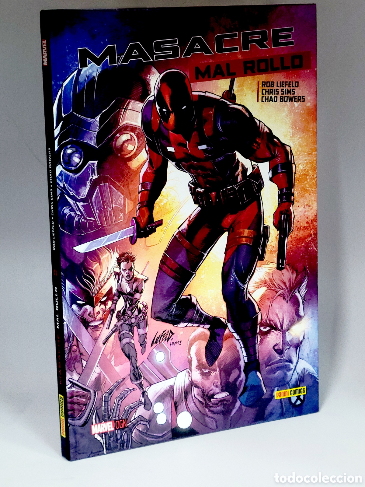C&oacute;mics: C&Oacute;MIC EXCELENTE MASACRE MAL ROLLO PANINI COMICS MARVEL TAPA DURA - Foto 1