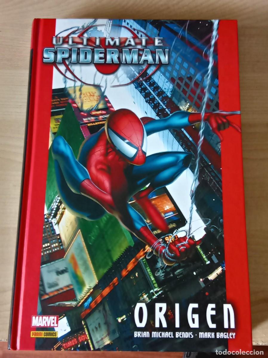 C&oacute;mics: Ultimate Spiderman. Origen.. Brian Michael Bendis.. Mark Bagley.. Marvel.. 2018 - Foto 1