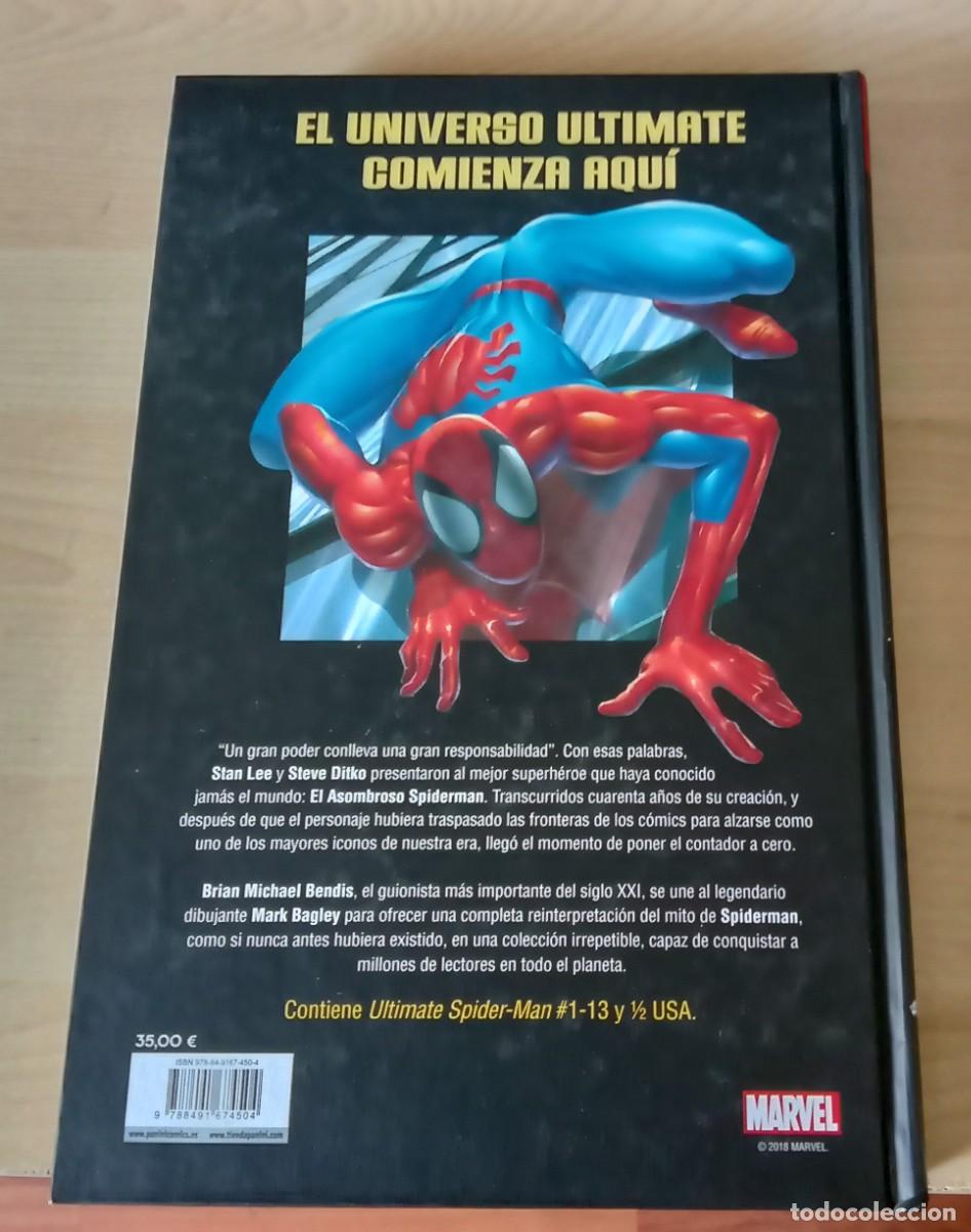 C&oacute;mics: Ultimate Spiderman. Origen.. Brian Michael Bendis.. Mark Bagley.. Marvel.. 2018 - Foto 2