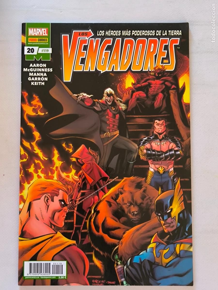 C&oacute;mics: LOS VENGADORES N&ordm; 20 - #119 - MARVEL - PANINI (L1) - Foto 1