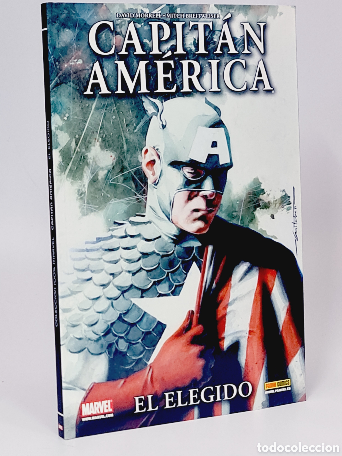 C&oacute;mics: C&Oacute;MIC DE KIOSCO CAPIT&Aacute;N AM&Eacute;RICA EL ELEGIDO COLECCI&Oacute;N 100% MARVEL PANINI - Foto 1