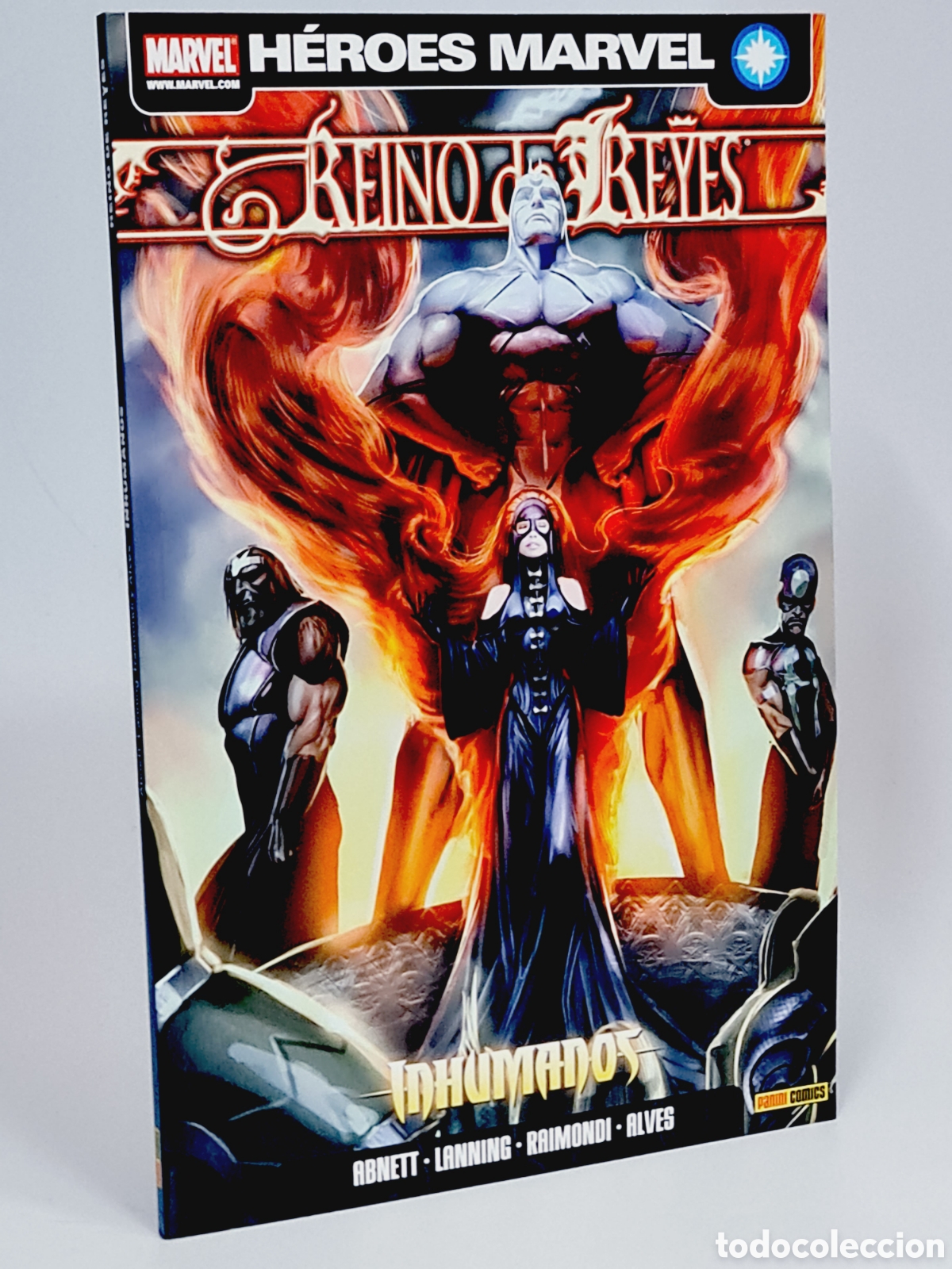 C&oacute;mics: C&Oacute;MIC DE KIOSCO REINO DE REYES INHUMANOS H&Eacute;ROES MARVEL PANINI C&Oacute;MICS - Foto 1