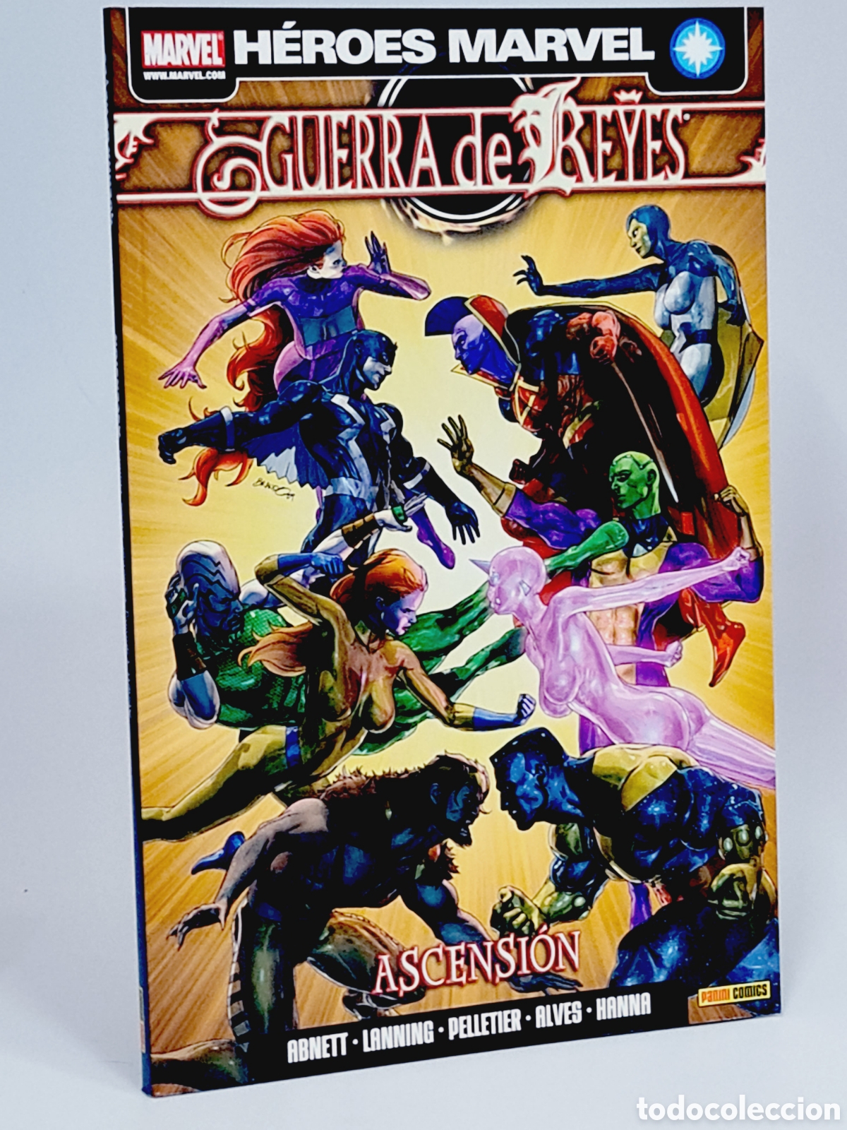 C&oacute;mics: C&Oacute;MIC DE KIOSCO GUERRA DE REYES ASCENSI&Oacute;N H&Eacute;ROES MARVEL PANINI C&Oacute;MICS - Foto 1