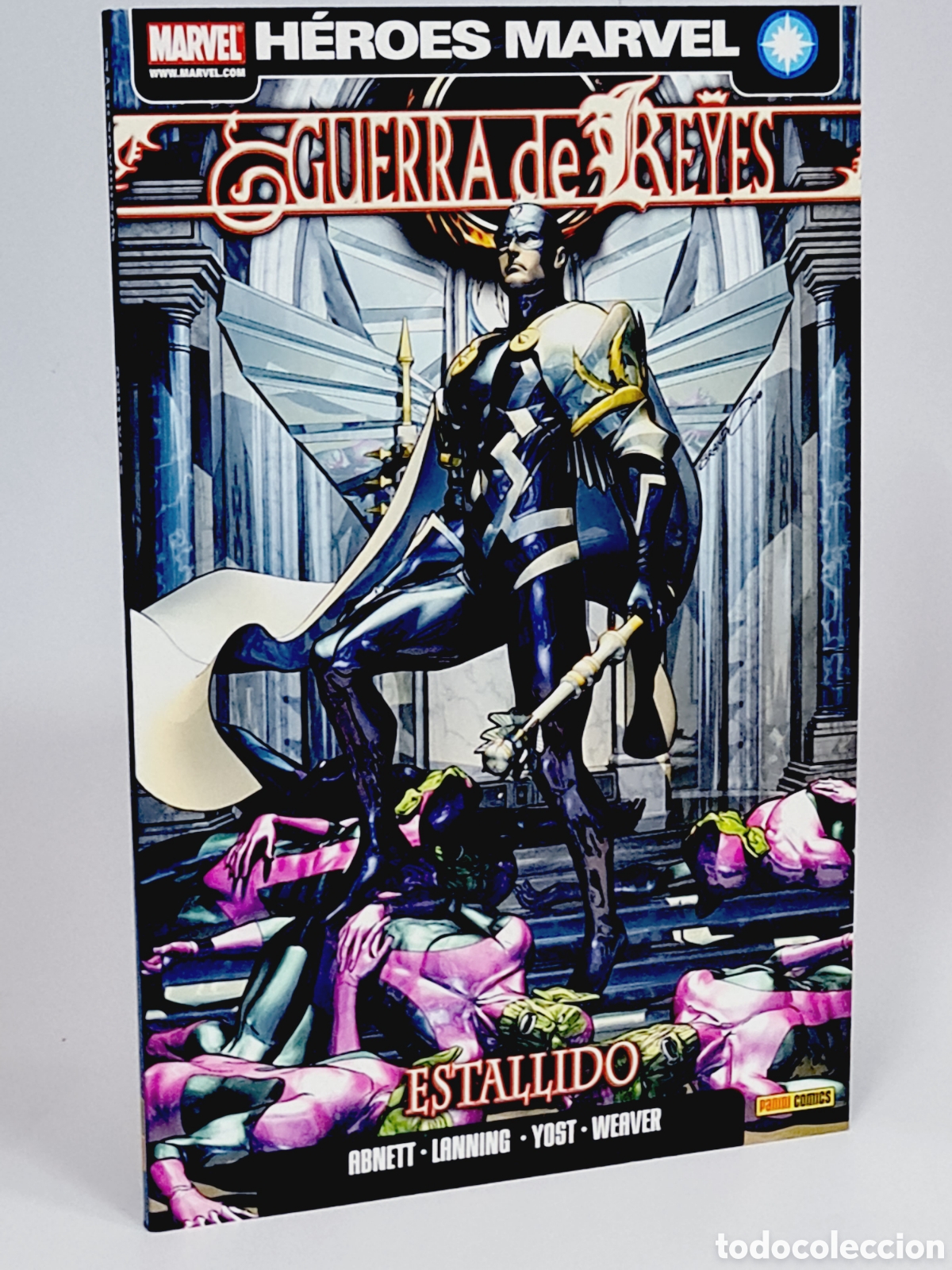 C&oacute;mics: C&Oacute;MIC DE KIOSCO GUERRA DE REYES ESTALLIDO H&Eacute;ROES MARVEL PANINI C&Oacute;MICS - Foto 1