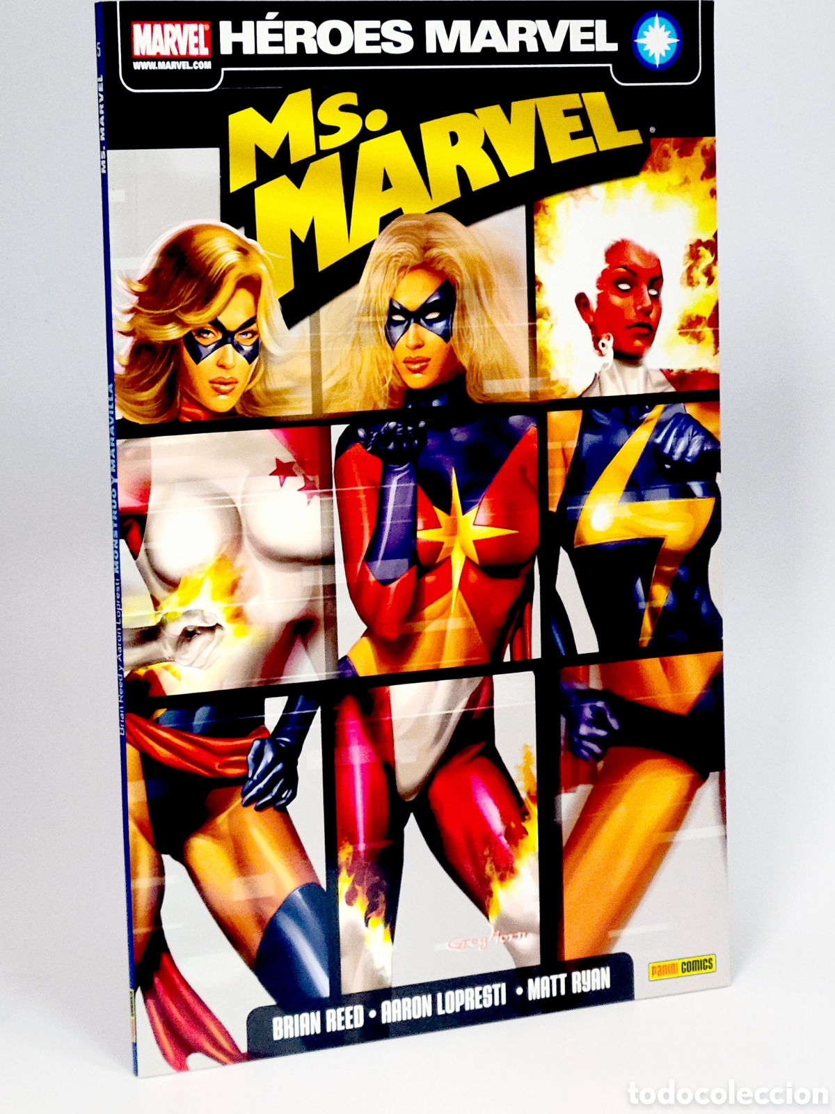 C&oacute;mics: C&Oacute;MIC DE KIOSCO H&Eacute;ROES MARVEL MS.MARVEL 5 MONSTRUO Y MARAVILLA PANINI COMICS - Foto 1