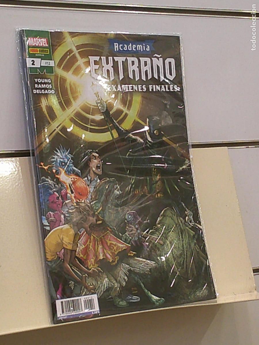 C&oacute;mics: ACADEMIA EXTRA&Ntilde;O N&ordm; 2-12 EXAMENES FINALES MARVEL - PANINI - Foto 1