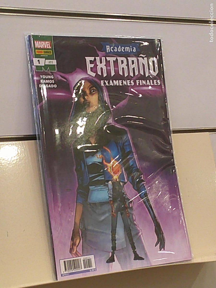 C&oacute;mics: ACADEMIA EXTRA&Ntilde;O N&ordm; 1-11 EXAMENES FINALES MARVEL - PANINI - Foto 1