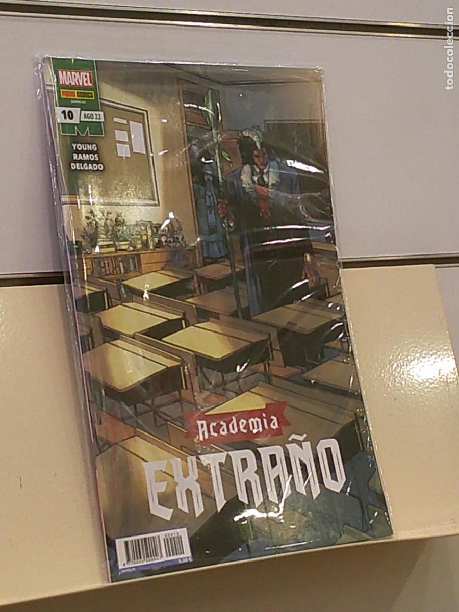 C&oacute;mics: ACADEMIA EXTRA&Ntilde;O N&ordm; 10 AGO 22 MARVEL - PANINI - Foto 1
